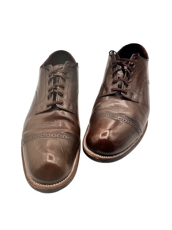 Stacy Adams Size 11  Cap Toe Dress Shoes Lace Up Business Oxfords Brown